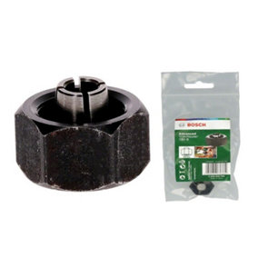 BOSCH 8mm Collet with Locking Nut (Version To Fit: Bosch AdvancedTrimRouter 18V-8 Cordless Router)