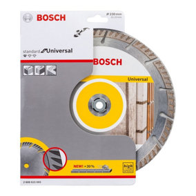 Bosch 9" 230mm Diamond Blade Grinding Disc High Speed Pro Universal Standard