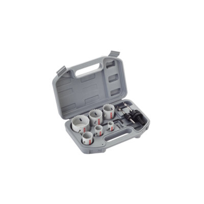 Bosch 9 Piece HSS Bimetal Plumbers Holesaw Set 19mm 57mm