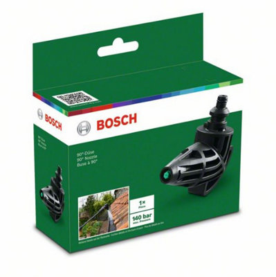 BOSCH 90 Degree Angle Spray Nozzle (To Fit: Bosch AQT, EasyAquatak & UniversalAquatak Pressure Washer Models Listed Below)