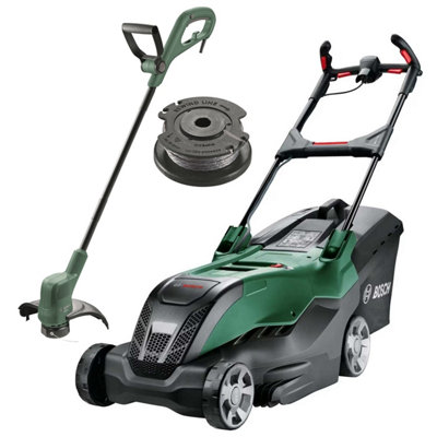 Bosch AdvancedRotak 40-650 Electric Rotary Lawnmower Rotak Mower 40cm  & Trimmer