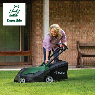 Bosch AdvancedRotak 40 650 Electric Rotary Lawnmower Rotak Mower 40cm Trimmer