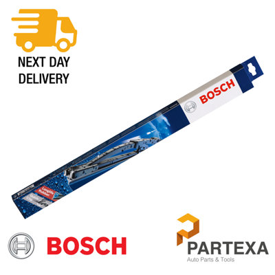 Bosch AeroTwin Front Wiper Blade Set 600mm 500mm Flat Fits Audi A4 07-15 A298S
