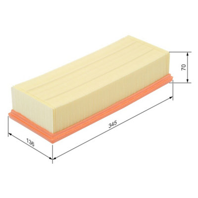 Bosch Air Filter 1987429404 - S9404 High-Efficiency Filtration ...