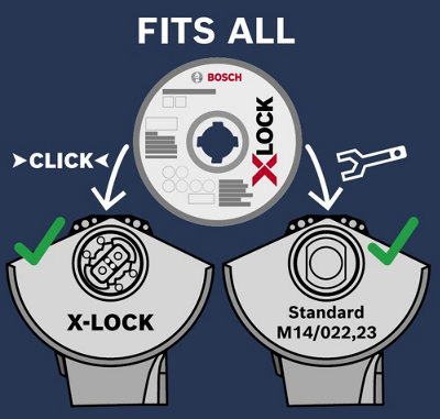 Bosch Bosch 2608900532 X-LOCK Expert Diamond Metal Wheel Cutting Disc 115mm 2608900532 - 4