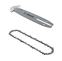BOSCH Chain Bar and Saw Chain Set (To Fit: Bosch UniversalChainPole 18 Cordless Chainsaw)