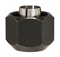 BOSCH Collet with Nut (Diameter: 1/4" Inch) (To Fit: Bosch GKF 12V-8 & GKF 12V-25 Palm Routers)