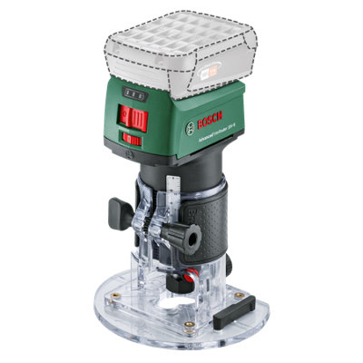 Bosch Cordless Router AdvancedTrimRouter 18V-8 Carton box 06039D5001