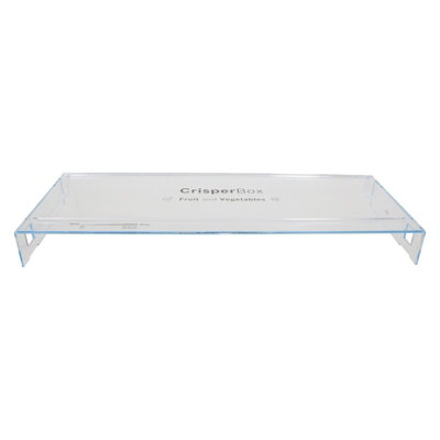 Spares2go Salad Crisper Abdeckung Für Daewoo Kühlschrank – Transparent, Flexibel, 466x296 Mm, Zuschneidbar