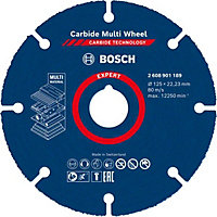 Bosch Expert Carbide Multi Material Wheel Saw Cutting Disc 125 mm x 22.23 mm