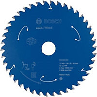 Bosch EXPERT Circular Plunge Saw Blade for Wood 140mm 42 Tooth Fit GKT 18V-52 GC