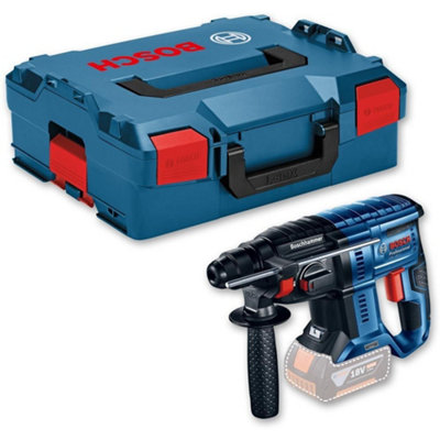 Bosch GBH 18V-21 SDS + Plus Brushless Cordless Rotary Hammer Bare & LBOXX Case