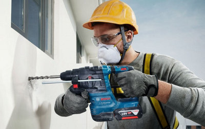 Bosch GBH 18V-22 SDS + Brushless Cordless Rotary Hammer Drill Bare + Case