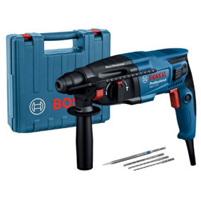 Bosch GBH2-21 110v SDS Plus Rotary Hammer Drill 720w GBH221 & Case & Drill Bits