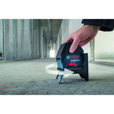Bosch GCL2 15m Self Leveling Combi Cross Line Laser Level + RM1 + Lboxx Inlay