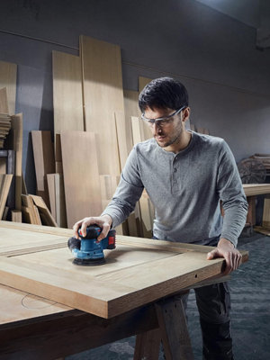 Bosch GEX 185-LI Professional Random Orbit Sander With Dust Bag
