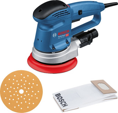 BOSCH GEX AC 34-150 110v Orbital sander 150mm dia pad