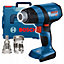 Bosch GHG 18V-50 18v Cordless Heat Gun + Nozzles + L-BOXX Case 06012A6501