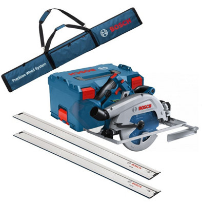 Bosch GKS 18V-68 GC 18V BITURBO Brushless Circular Saw 190mm 2x1.4m Guide Rails