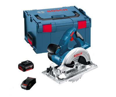 Bosch GKS 18VLI 18v Cordless Circular Saw Li Ion 5.0ah Battery