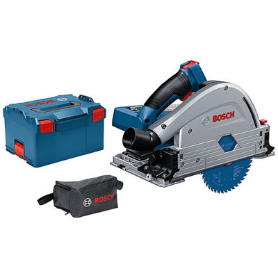 Bosch GKT18V-GC 18v BITURBO Brushless Plunge Saw 140mm + LBOXX Case Bare Unit