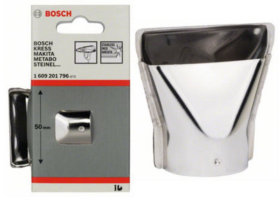 BOSCH Glass Protection Nozzle (W: 50mm) (To Fit: Bosch EasyHeat 500, UniversalHeat 600, GHG & PHG Heat Guns)