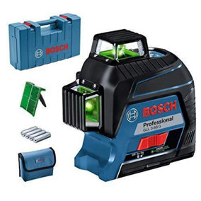 Bosch GLL 3-80 G Professional Green Line Laser Level & Case 0601063Y00