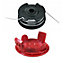 BOSCH Grass Cutting Line Spool & Spool Cover SET(To Fit: Bosch AdvancedGrassCut 36 Cordless Grass Trimmer)