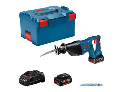 Bosch GSA 18V LI 18v Cordless Reciprocating Saw 2x 5.0ah Battery