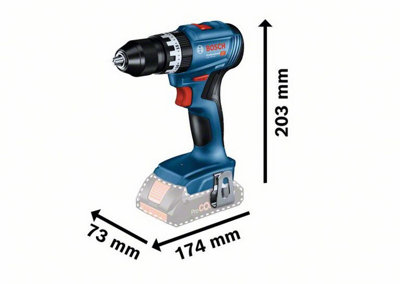 BOSCH GSB 18V-45 N 18v Combi drill 13mm keyless chuck