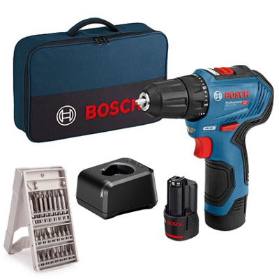 Bosch GSR 12V 30 Professional 12V Brushless Drill Driver Kit 2x2