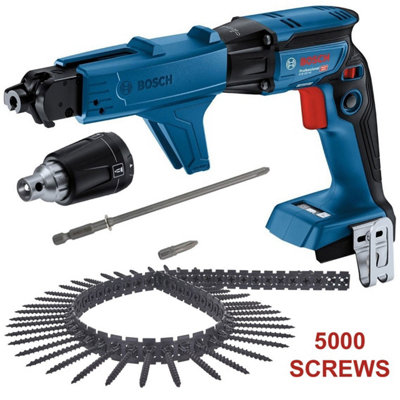 Bosch GTB 18V-45 18v Brushless Collated Drywall Screwdriver GMA-55 ...