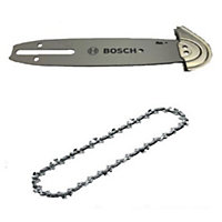 BOSCH Guide Rail and Saw Chain Set (To Fit: Bosch UniversalChain 18 Cordless Chainsaw)