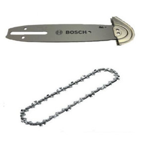 BOSCH Guide Rail and Saw Chain Set (To Fit: Bosch UniversalChain 18 Cordless Chainsaw)