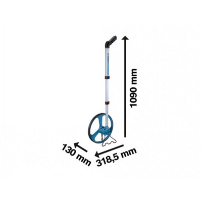 Bosch Gwm 32 Professional Measuring Wheel Multi Colour (One Size)