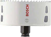 Bosch Holesaw HSS Bi-Metal Quick Release Cutter Bit for Wood/Plastic Hole Saw - 102mm