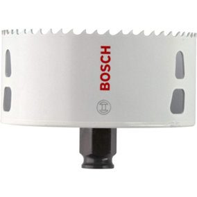 Bosch Holesaw HSS Bi-Metal Quick Release Cutter Bit for Wood/Plastic Hole Saw - 105mm