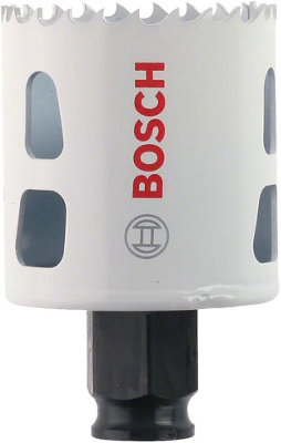 Bosch Holesaw HSS Bi-Metal Quick Release Cutter Bit for Wood/Plastic Hole Saw - 44mm