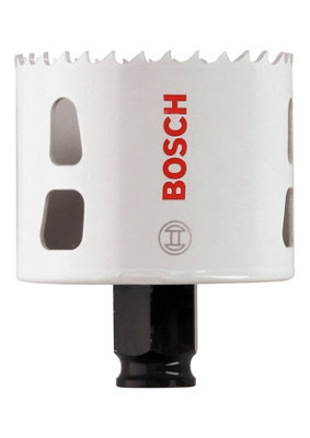 Bosch Holesaw HSS Bi-Metal Quick Release Cutter Bit for Wood/Plastic Hole Saw - 60mm