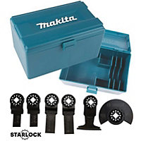 Bosch Makita Starlock Multi Tool Blade Set Wood Metal HCS 6 Piece Set + Box