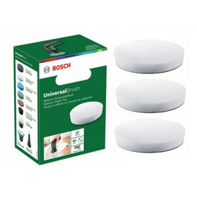 BOSCH Melamin Eraser Pad (3/Pack) (To Fit: Bosch UniversalBrush Cordless Cleaning Brush)