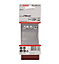 BOSCH Mixed Grit Best for Wood + Paint Sanding Belts (12/Pack) (To Fit: Bosch PBS 60 & PBS 60E Sanders)