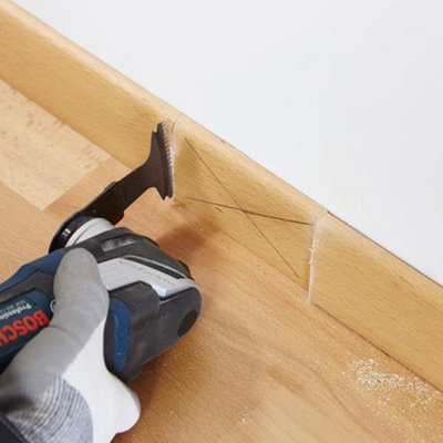 Bosch Professional 6-Piece Starlock Plunge-Cutting Blade Set For Electricians & Drywall - Wood, Metal, Multi-Material