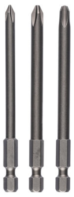 Bosch Professional 152mm Ph Screwdriver Bit Set (3 pieces)