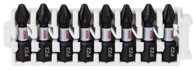 Bosch Impact Driver Bits, Hex, T25, 2 L, SAE ITT25201