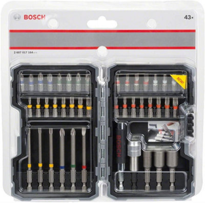 Bosch Professional 43-Piece Screwdriver Bit Set - 6