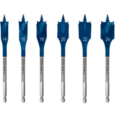 Bosch Professional 6 Pc Expert SelfCut Speed Spade Drill Bit Set