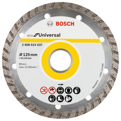 Bosch Professional Diamond Cutting Disc ECO - Universal, 125x22.23x2.4x7