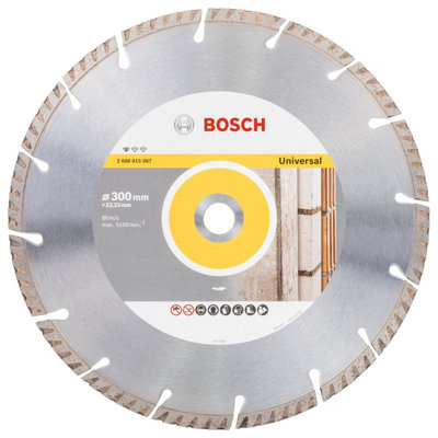 Bosch Professional Diamond Cutting Disc - Standard Universal - 300x22.23x3.3x10mm