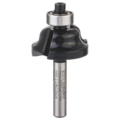 Bosch Professional Edge Forming Bit - 1/4" Shank, R1 4mm, D1 29mm, B 15.9mm, L 12.4mm, G 54mm